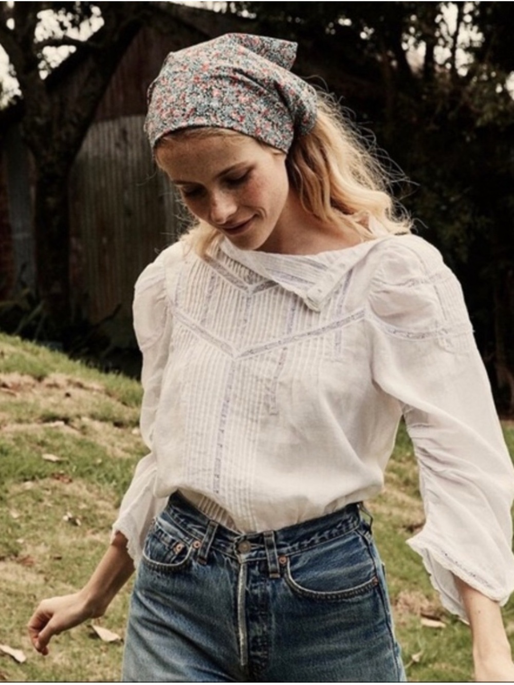 Down Albertine Top size Small
